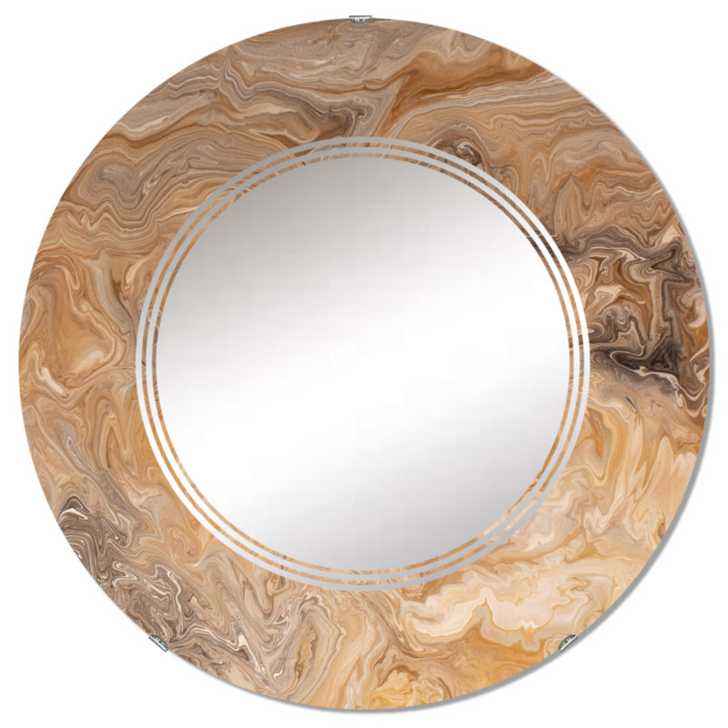 Miroir de salle de bain sans cadre, 24 po x 24 po