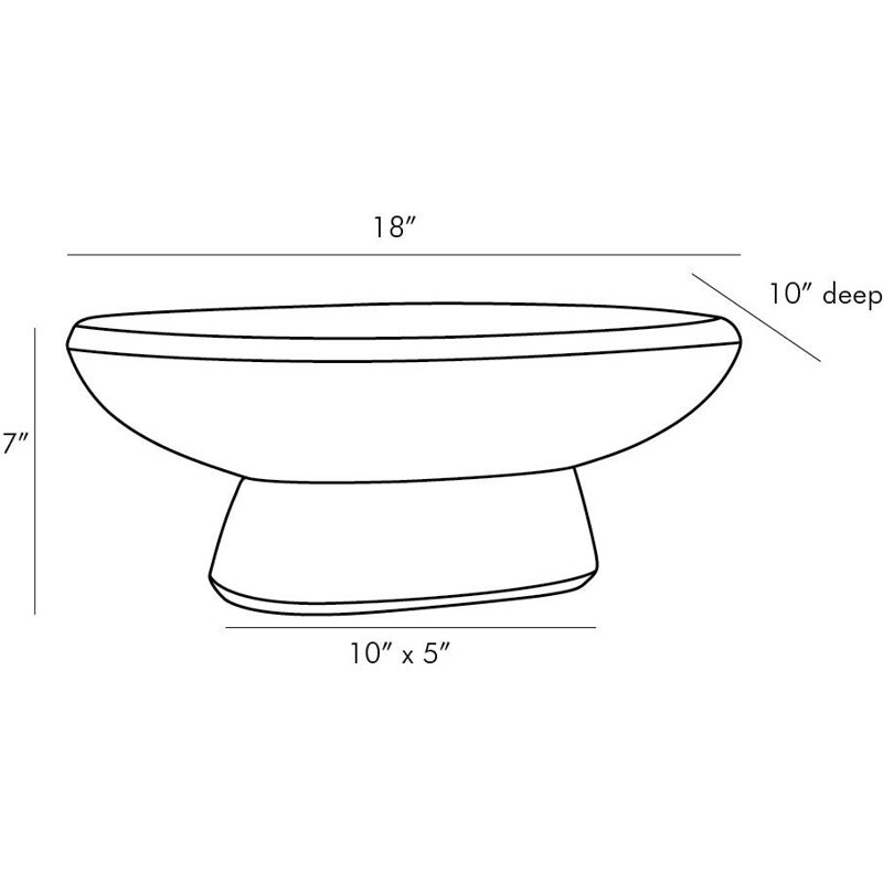 Chelsea Concrete Decorative Bowl