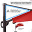 Parasol de 116,14 po Wampler avec contrepoids inclus-1619676002