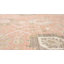 Tapis oriental traditionnel saumon en polyester 2 pi x 3 pi Alyssa-150191599