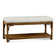 Summer Retreat Wicker Shelf Storage Bench