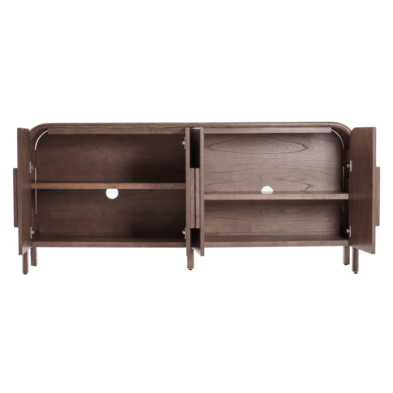 Serenia 4-Door Buffet - Walnut, Walnut