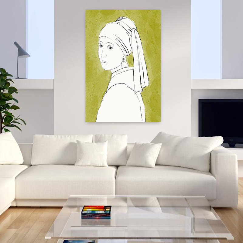 Art contemporain, art contemporain abstrait, H 48 po x l 32 po