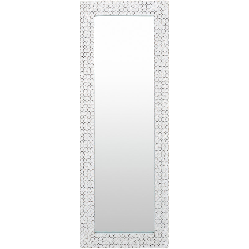 Wood Flat Wall Mirror