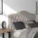 Laperle Button Tufted Upholstered Headboard