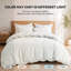 Ensemble de housse de couette 100% coton avec taies décoratives, ensemble de literie toutes saisons respirant doux, simple-132971320-132971323