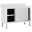 Birck Metal Kitchen Island