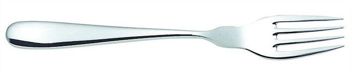 Nuovo Milano Stainless Steel Seafood Fork, Mirror Polished