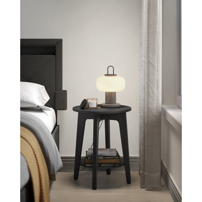 Alessandro End Table, Black