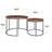 Quebec Round Solid Wood Outdoor Coffee Table , 43.86 " W 43.86 " D