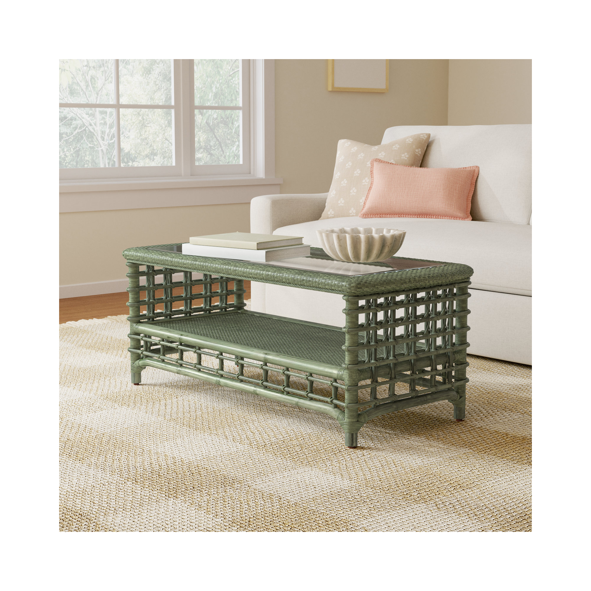 Luca Coffee Table, Celery