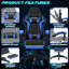 Reclining Game Chair With Footrest-99022857