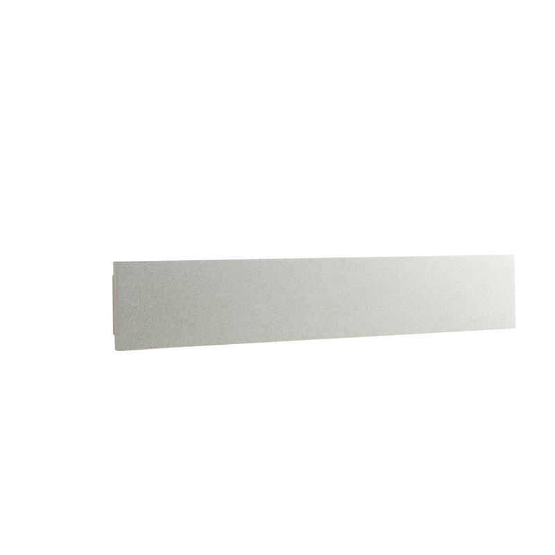 White 10.2cm H Integrated LED Outdoor Flush Mount