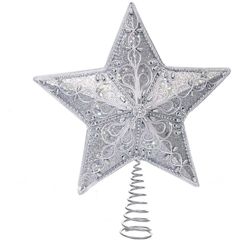 13.5'' Metal Christmas Tree Topper