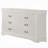 Bivins 6 Drawer 57" W Double Dresser (Mirror Not Included)-1848574116