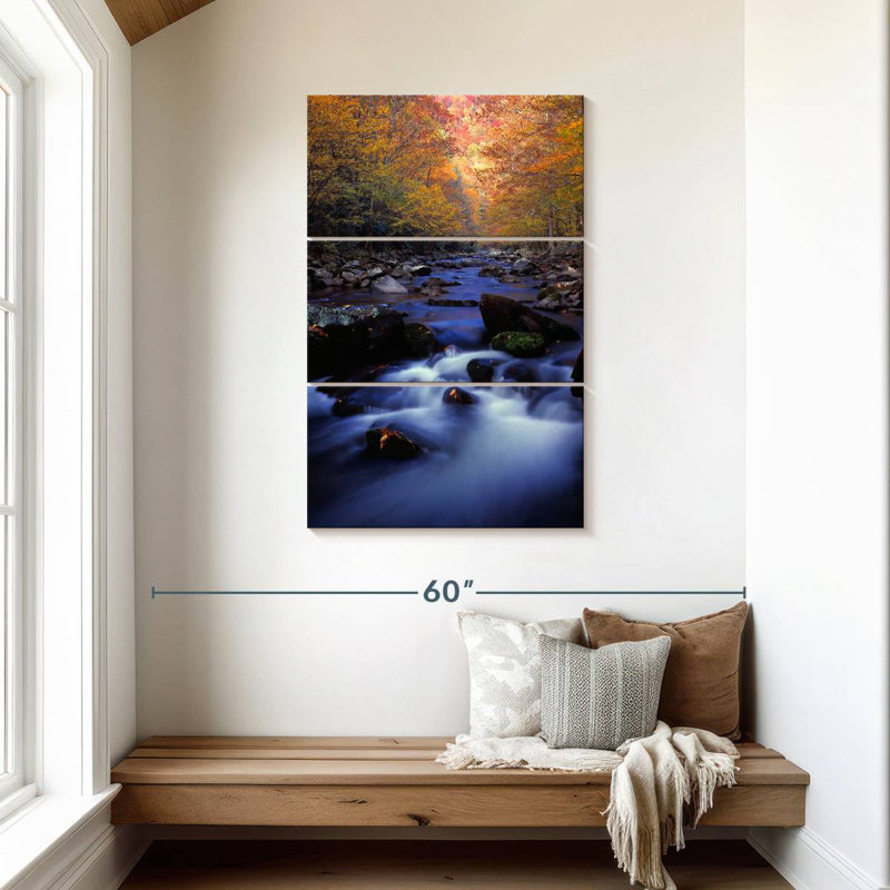 Alvord Smoky Mountain River, H 45 po x l 28 po