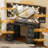 Makeup Vanity Desk With 11 Drawers, Hidden Jewelry Storage Cabinet, AC Outlets,Usb Power Outlet And 12 Adjustable Light-793734507