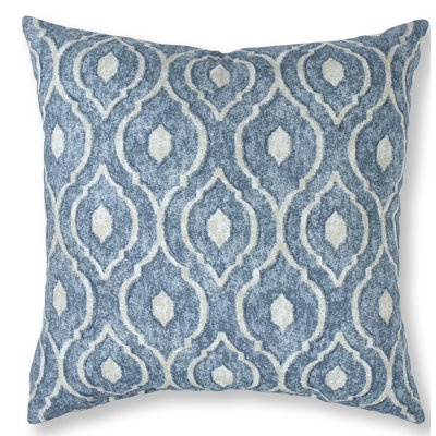 Aberdeen Geometric Cotton Throw Pillow