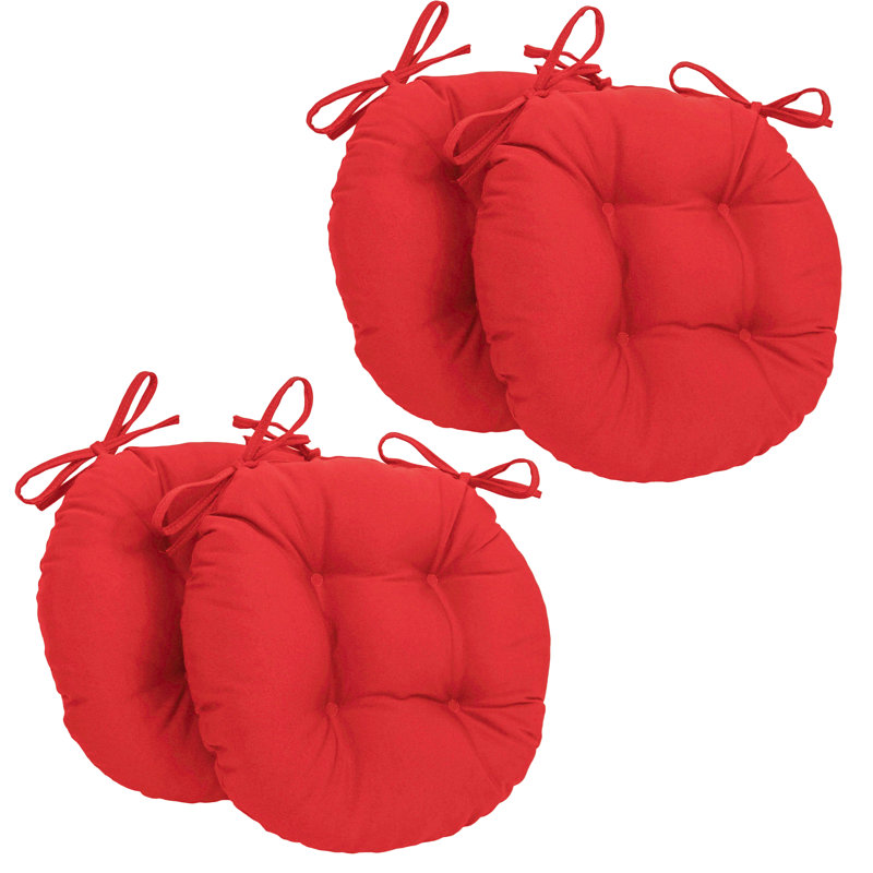 Outdoor 3.5'' Seat Cushion, Red