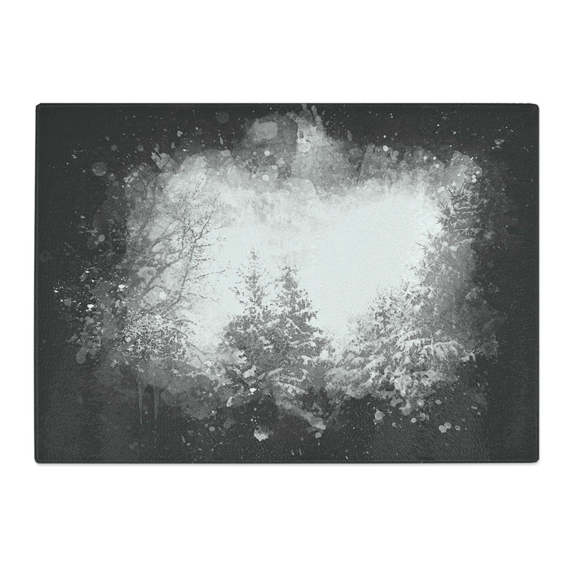 Winter Forest Vol.1 Chopping Board, 20cm W x 28.5cm L