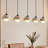 Bangor 40-inch 5-light Kitchen Island Pendant Light Yellow Travertine-1168581719-1163735759