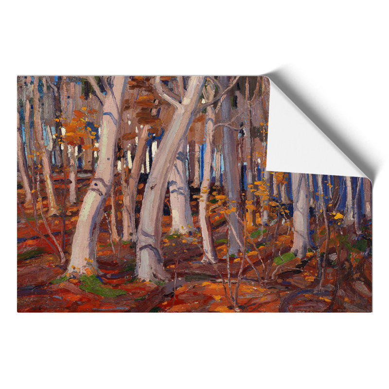 October by Tom Thomson - Frameless Print, 42cm H x 59cm W x 0.1cm D
