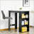 Modern Bar Table Counter Height Dining Table