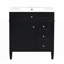Meuble-lavabo de 30 po avec lavabo supérieur-272071125