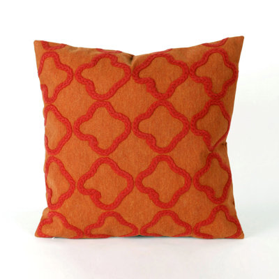 Visions I Crochet Tile Indoor/Outdoor Throw Pillow
