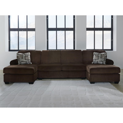 Maulik 3-Piece Sectional With Double Chaise