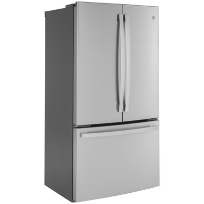 GE 36" Counter Depth French Door 23.1 cu. ft. Smart Energy Star Refrigerator with Fingerprint Resistant Finish