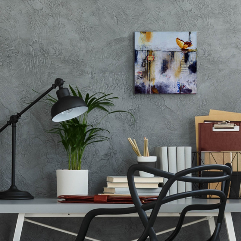 «Less Is More» par LovIsArt, verre acrylique Wal Art, H 12 po x l 12 po x P 0,13 po