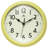 Midcentury/Modern Round Plastic Wall Clock 9.5 Inches-709414037