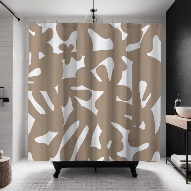 Rideau de douche Coco, Beige
