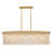 Artisanal 40.25 in. Five-Light Beaded Linear Chandelier