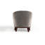 Fauteuil d'appoint rembourré Ava, gris-1432300528