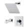 Rift Single-Handle Tub and Shower Faucet