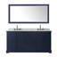 Ensemble de meuble-lavabo double 72 "avec miroir Avery-98262355-97875699
