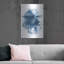  «Blue Geometric Abstract 2» par Wild Apple Portfolio, art mural en métal, 24 po x 36 po-397719455
