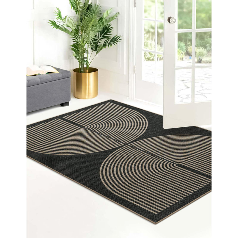 Tapis moderne Modern Rainbow Easy, 3X5 Patio