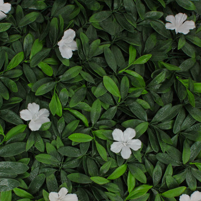 White Cuckoo Artificial Green Foliage UV-protected for Outdoor Decor (Set of 12)