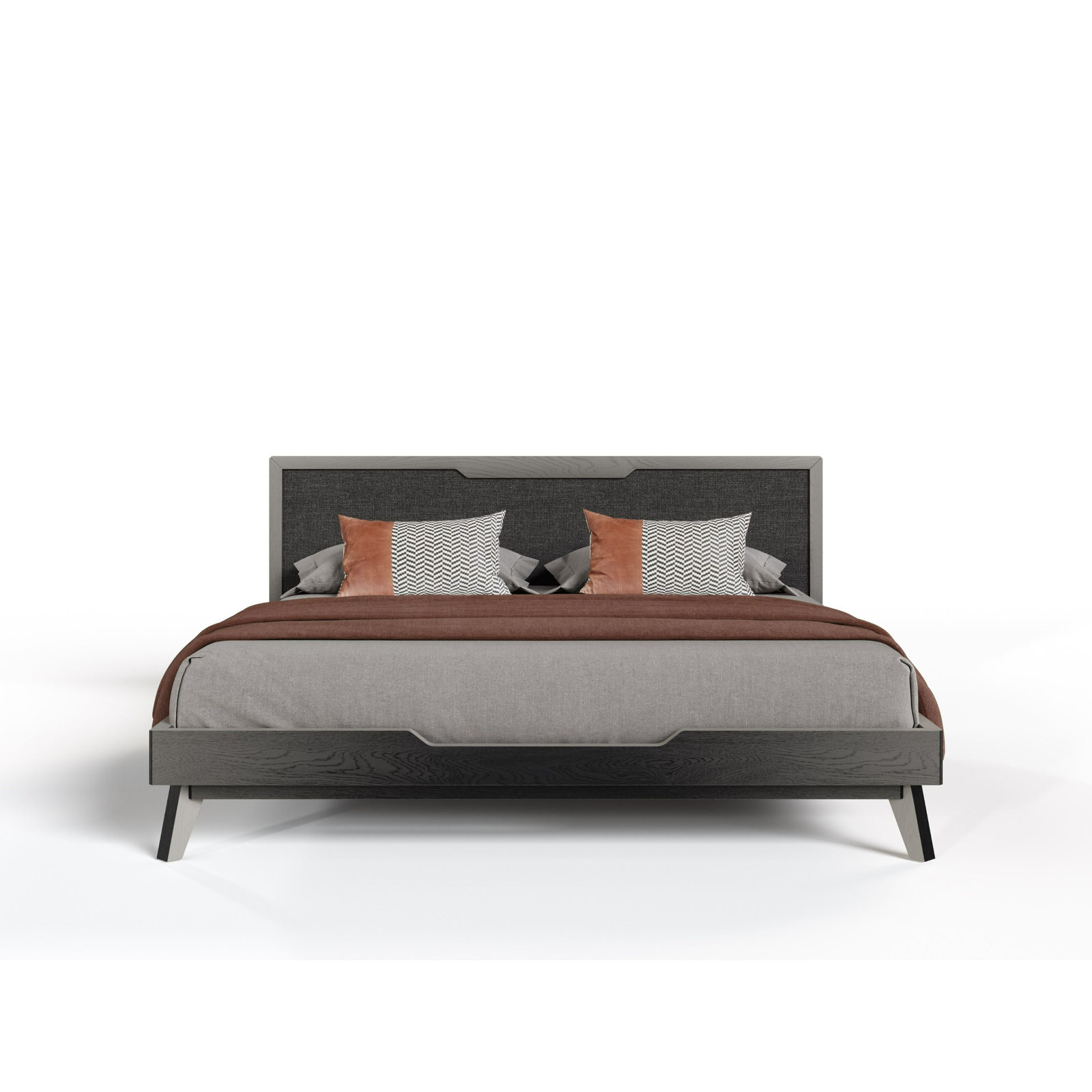 Glow Bedroom Set, Eastern King, Gray Wash