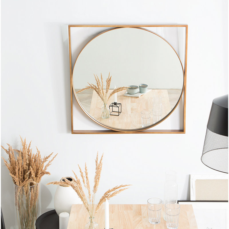 Ollis Metal Wall Mirror