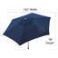 Parasol de marché en aluminium 8,5 pi-20304792