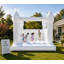 13FT Commercial Grade White Bounce House with Air Blower, Inflatable Bouncer for Weddings, Birthdays & Party Events-97867397-97894316