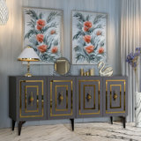 59'' Wide Multipurpose Console With Reflective Stripe