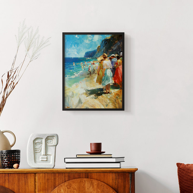 NAUTICAL Series DLxxIV - reproduction encadrée de qualité supérieure - prête à être accrochée - aucun clou requis