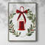 «Christmas Holiday Art», reproduction d'art encadrée CMIV - Bois massif XMA171668-119049271