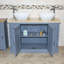 Hadler 1230 mm Freestanding Double Vanity with Vessel Ceramic Basin-303242336
