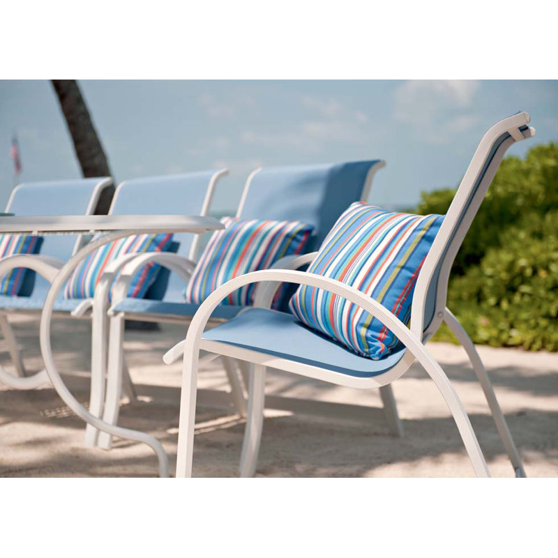 Aruba 1 Outdoor Dining Armchair, Kona